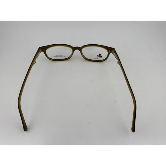 A2 EYEWEAR -  SG108 BLACK HONEY Z87-2 EN166F 140mm Eyeglass Frames - Picture 8 of 8